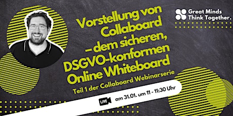 Vorstellung von Collaboard–dem sicheren, DSGVO-konformen Online Whiteboard