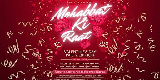 Valentine’s Day Party - Mohabbat Ki Raat