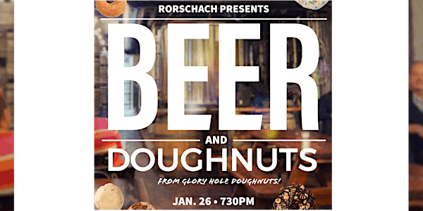 Beer & Doughnut Pairing at Rorschach Brewery