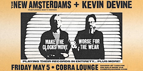 The New Amsterdams/Kevin Devine