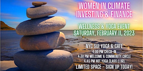 NYC Women in Climate Investing & Finance - Wellness & Yoga Event