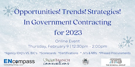 Trends & Opportunities in Government Contracts for 2023