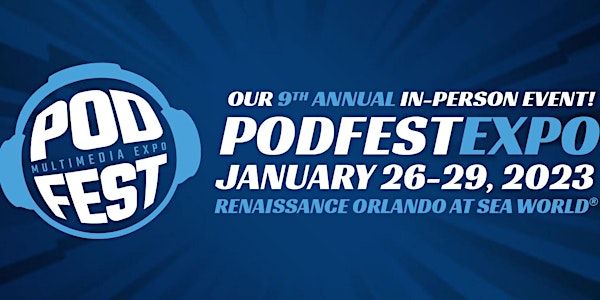 Podfest Expo 2023 Audio Recordings Pass + Bonus Ticket