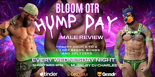 Imagen principal de HUMP DAY Weekly Male Reviews!