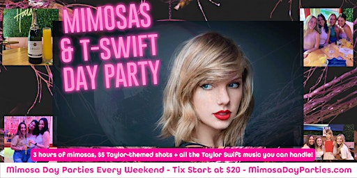 Mimosas & T-Swift Day Party at Old Crow - Includes 3 Hours of Mimosas!