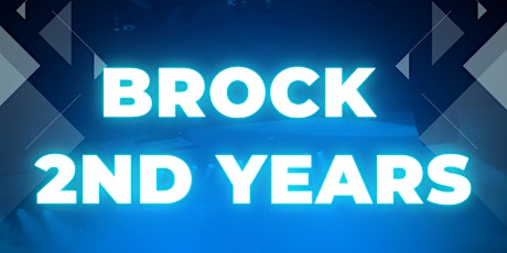 BROCK  2nd Years