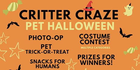 Critter Craze- Pet Halloween