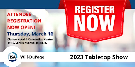 2023 Tabletop Show Attendee Registration