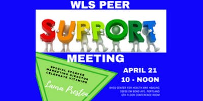 event in Portland: WLS PEER SUPPORT MEETING - April 21, 2018