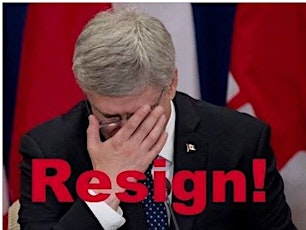 Hop on the Action Bus to: Stephen Harper's Official Unwelcoming Party!
