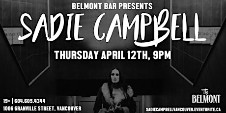 Belmont Bar Presents: Sadie Campbell  primary image