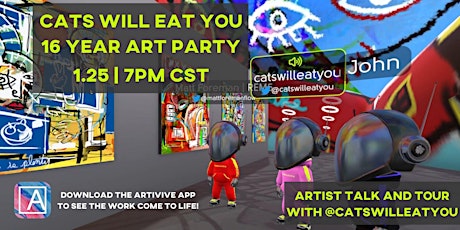 Imagen principal de catswilleatyou 16 Years of Daily Art Party