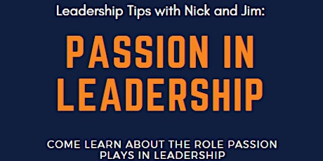 Passion in Leadership primary image