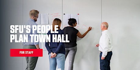 People Plan Town Hall – For Staff at SFU