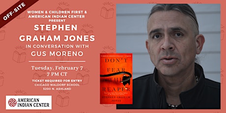 Off-site Event: DON'T FEAR THE REAPER by Stephen Graham Jones
