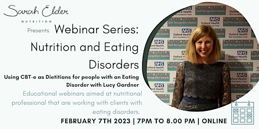 Using CBT-e as Dietitians for people with an Eating Disorder