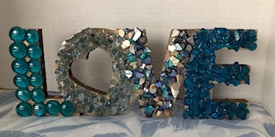 Resin Love Word with Heather