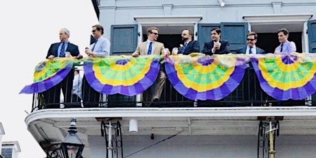 Balcony Party Above the Old Absinthe House: Bacchus Sunday DAYTIME Event