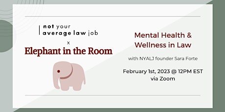 Mental Health & Wellness in Law