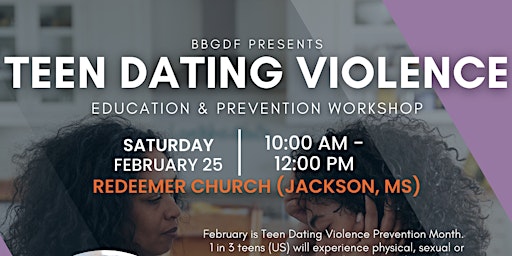 BBGDF Presents: Teen Dating Violence Education & Prevention Workshop