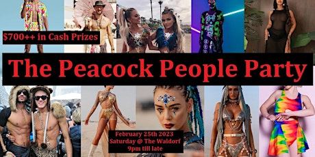 The Peacock People Party ($700+ Costume Contest) -