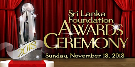 Sri Lanka Foundation Awards Ceremony 2018 primary image