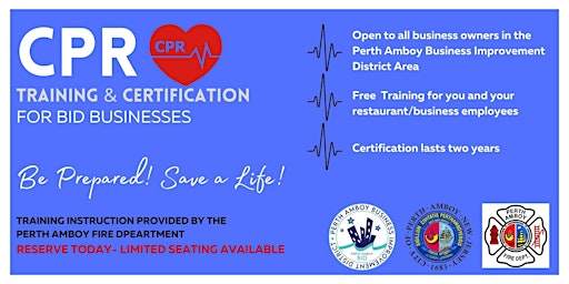 CPR Training  & Certification for BID Business Owners