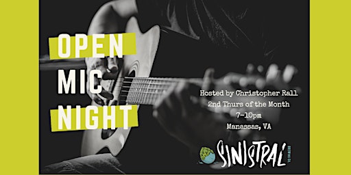 Open Mic Night at Sinistral Brewing Co.