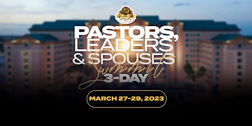 Global Pastors, Leaders & Spouses  3-Day Summit 23