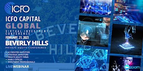 Live Web Event: The iCFO Virtual Investor Conference - Beverly Hills, CA.