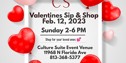 Culture Suite Valentine’s Pop Up Shop