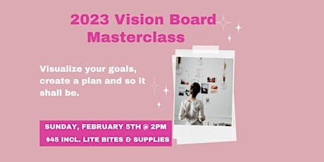 2023 Vision Board Masterclass
