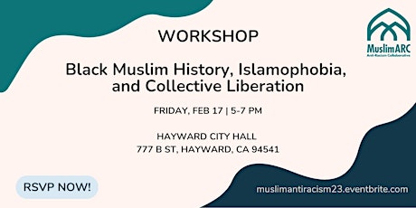 Addressing Islamophobia and Anti-Blackness Workshop primary image