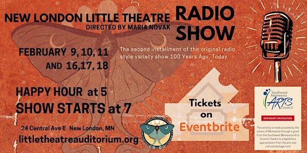 New London Little Theatre Radio Show (100 Years Ago Today)