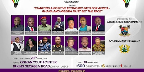 2018 GHANA NIGERIA YOUTH SUMMIT (LAGOS 2018) primary image