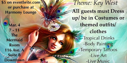 FANTASEA-FEST PARTY - Costumes, Body Painting, Tropical Drinks, Music & Art