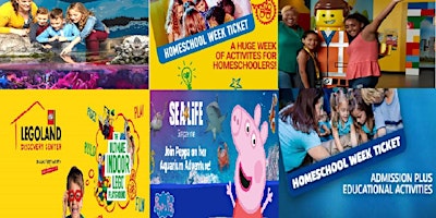 Any Children 5-11 Years Playdates-SEA Life & Legoland Homeschool Week