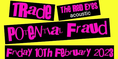 Trade, Potential Fraud & The Red Eyes (acoustic) Live At The Rum Shack!