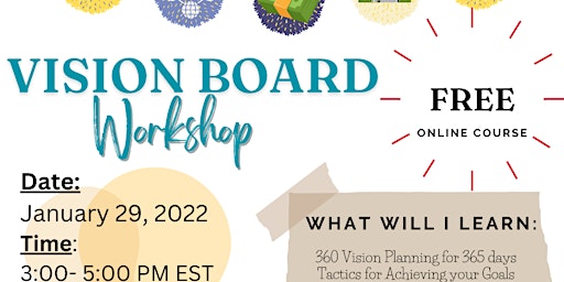 Vision Board Workshop 2023- BLOOM