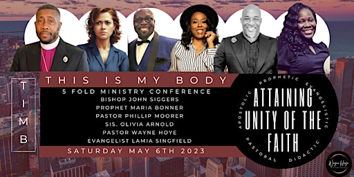 This Is My Body 2023 - 5 Fold Ministry Conference