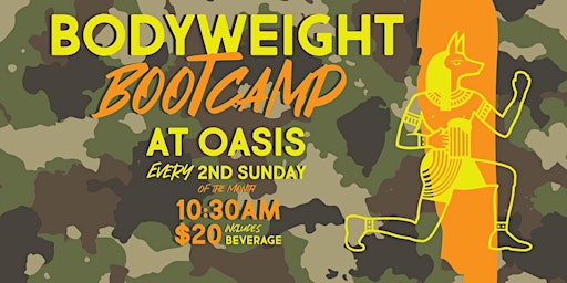 Bodyweight Bootcamp and Beer at Oasis Brewing