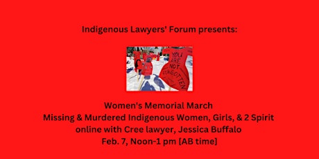 Indigenous Lawyers' Forum Virtual Tea with Cree lawyer Jessica Buffalo