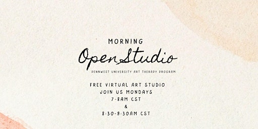 Morning Open Studio (Virtual)