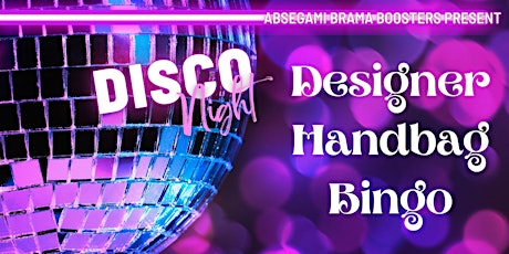 Inaugural Designer Handbag Bingo - Special Disco Edition
