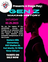 Gen Z Making History: The Stage Play