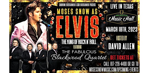 Moses Snow as Elvis The King Of Rock N' Roll