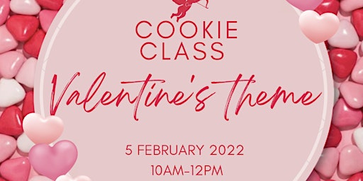 Morning Valentines Day cookie decorating class