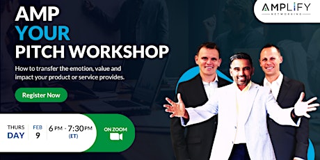 Amp Your Pitch Workshop