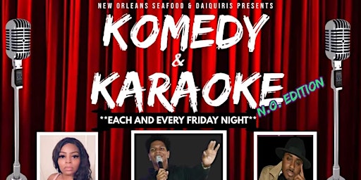 Komedy & Karaoke BYOB Fridays