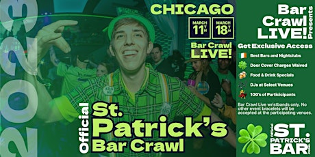 Chicago's Official St. Patrick's Bar Crawl Chicago, IL 2023
